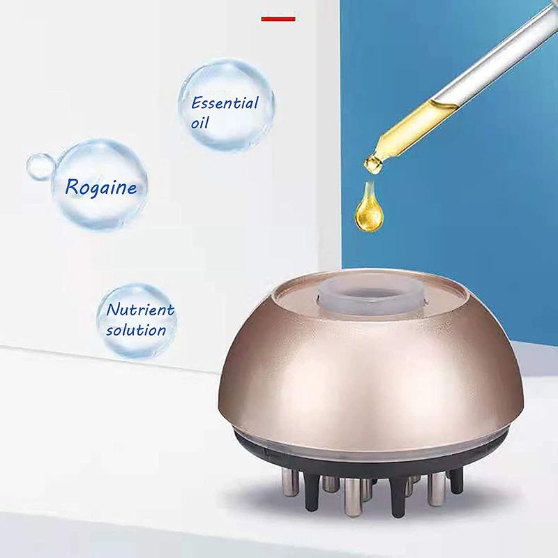 Pettine liquido applicatore per cuoio capelluto per il trattamento del cuoio capelluto Olio essenziale Pettine guida liquido Siero per la crescita dei capelli Olio Applicare la cura dei capelli_voghion.com