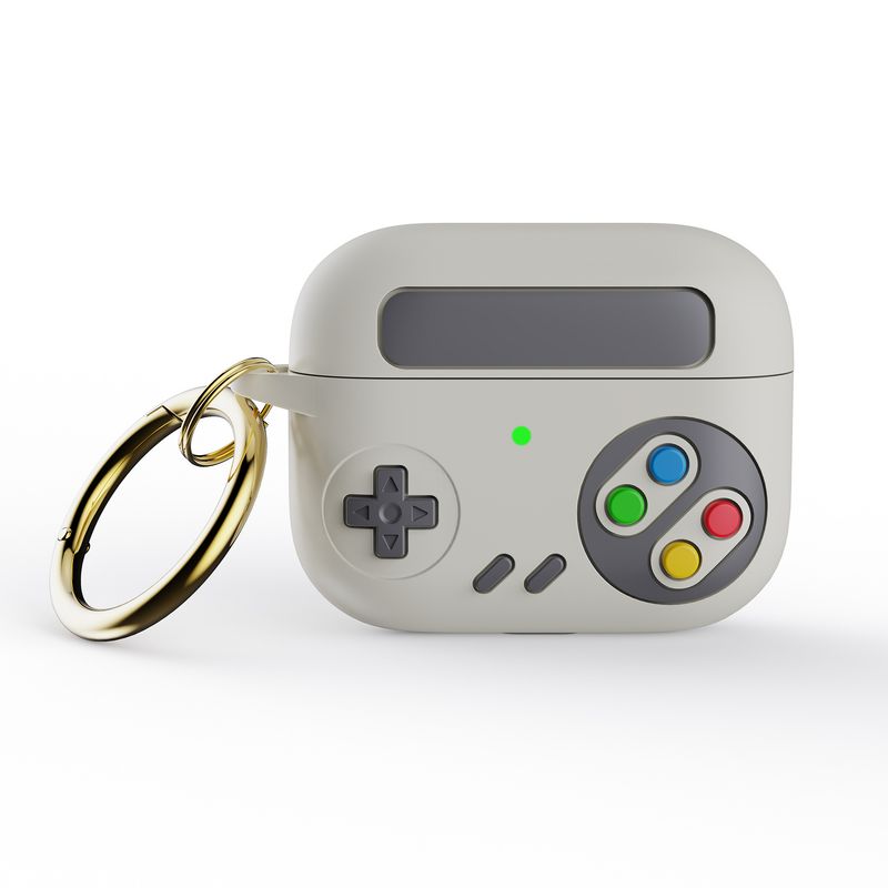 Gilt für Epple Airpods4 Bluetooth-Headset-Hülle, Silikon-Schutzhülle für Retro-Spielekonsole Pro2 der 3. Generation_voghion.com