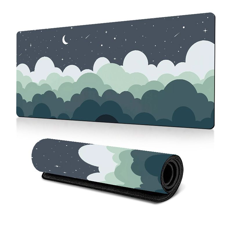 Hot-selling Yuntian Mouse Pad Cute Oversized Office Desk Pad Clou Sky Rubber Pad Rubber Non-slip_voghion.com