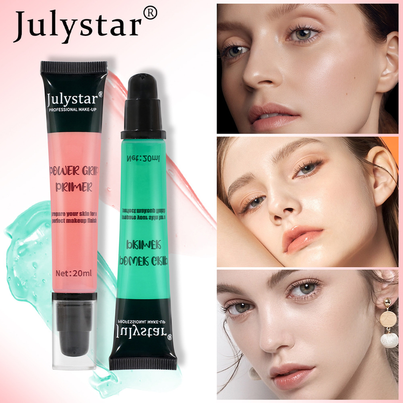 Aislamiento facial y ocular portátil como base Loción previa al maquillaje en gel invisible hidratante para poros_voghion.com