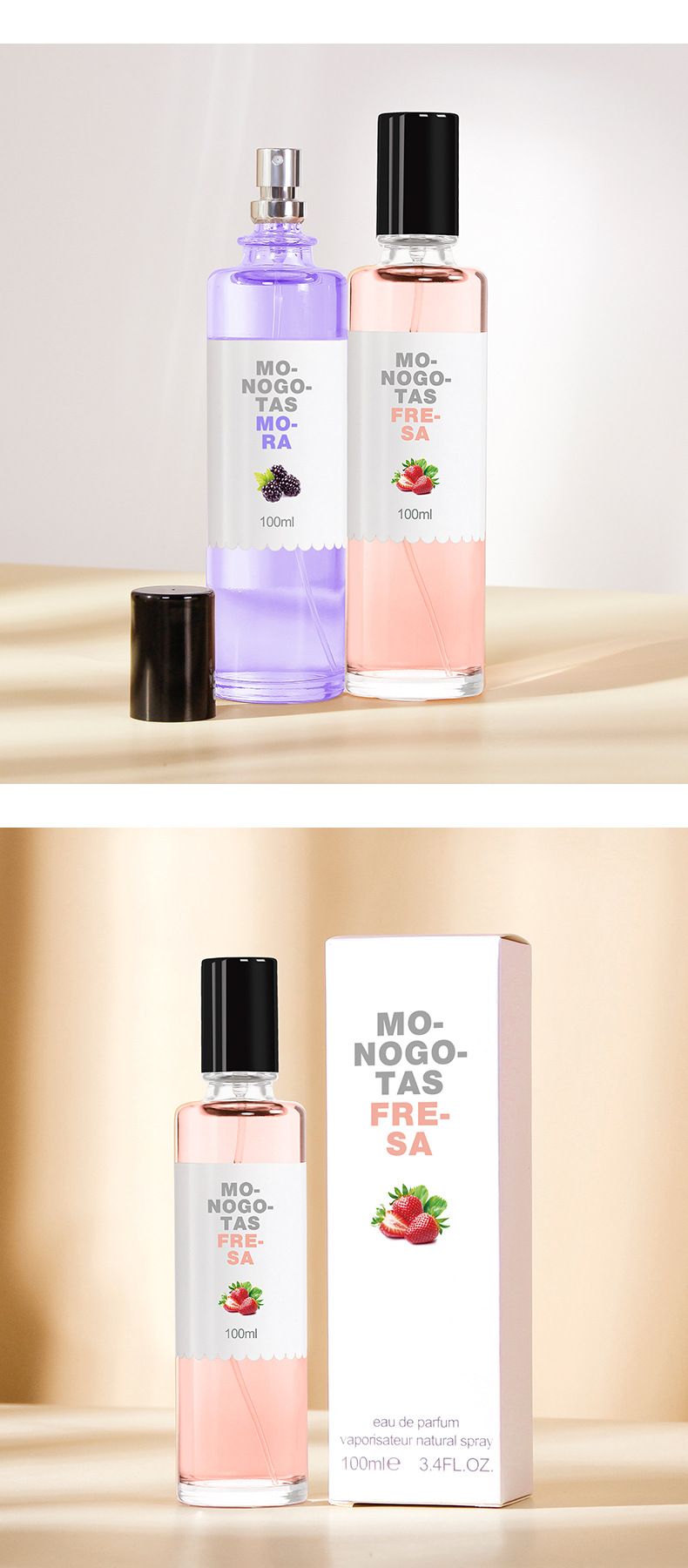2024 Neie Parfum Cross Border Hot Sale Fruit Fresh Parfum Dammen Persistent Duft Parfum_voghion.com