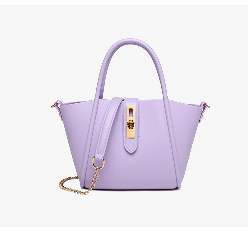 New Best-selling Temperament, Fashionable and Versatile Solid Color Crossbody Bag, Women's Small Bag, Women's Shoulder Bag, Bucket Bag_voghion.com