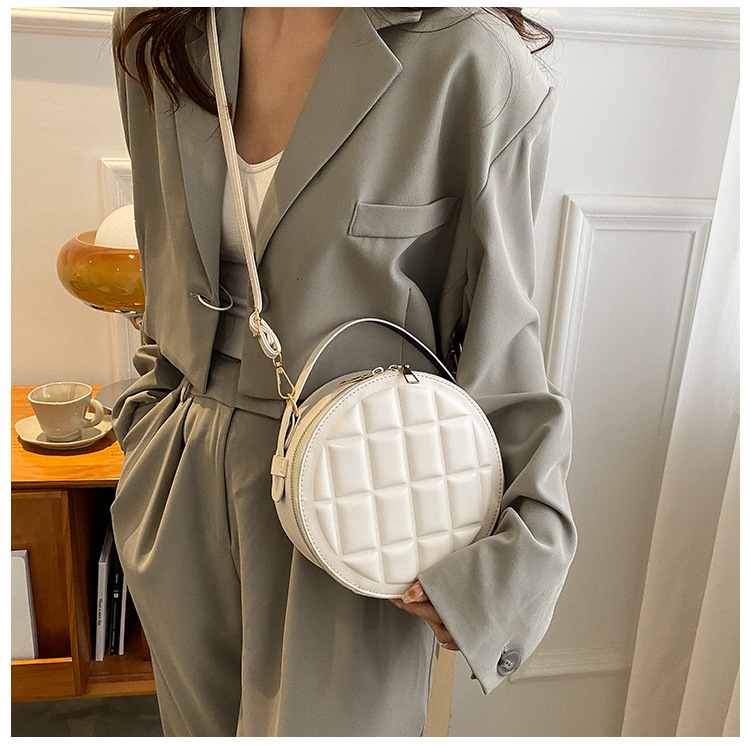 Geantă de mână pentru femei, cu model de tort rotund și pătrat, cu design de nișă de înaltă calitate, cu un singur umăr, tip messenger_voghion.com