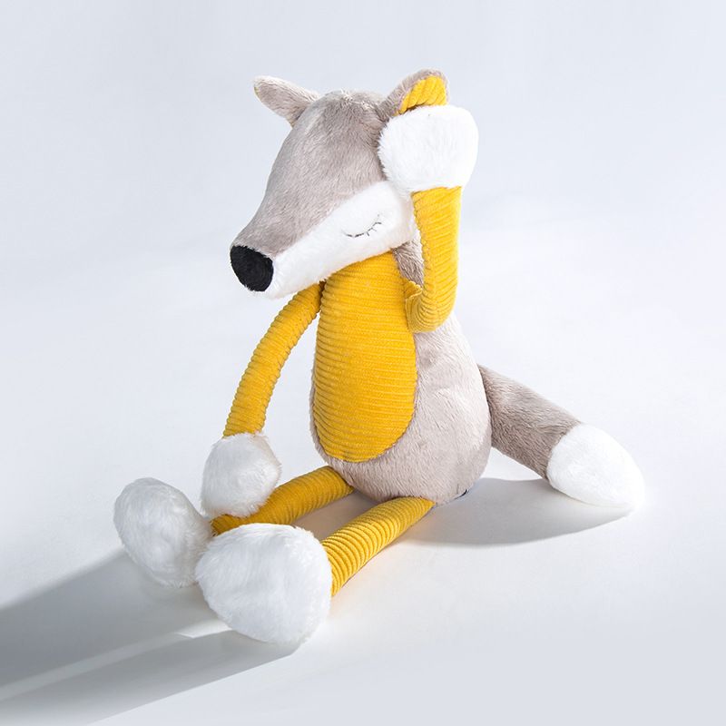 Gefüllte Plüschtiere Puppe Soft Life New Style Plüschtier Gelber Fuchs Puppe Kindergeburtstagsgeschenk Spot_voghion.com