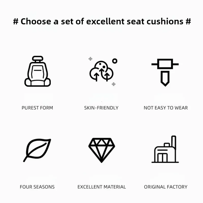 Cuscino con design della linea di cintura AUTO Misura universale adatta per accessori per interni di auto SUV camion furgoni Coprisedili Set completo_voghion.com