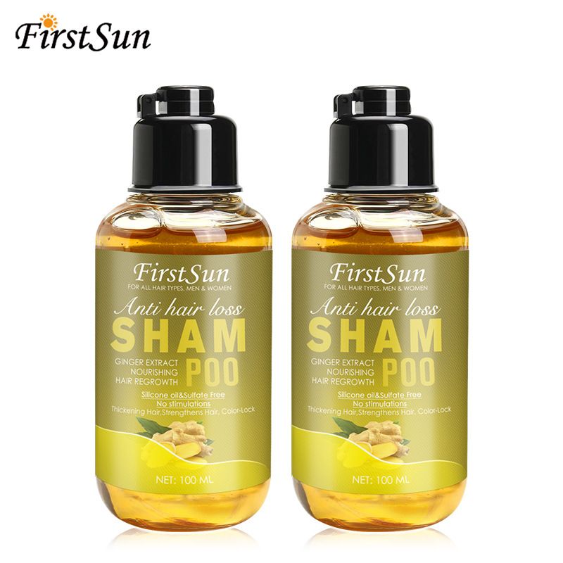 Firstsun Ginger Kexun Erfrischendes, geschmeidiges, pflegendes Shampoo gegen Haarausfall Erfrischend, geschmeidig,_voghion.com