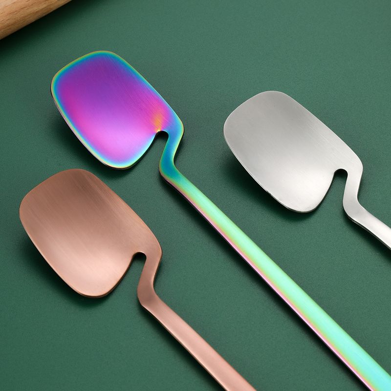 304 Fantasy Coffee Creative viseća šalica, žlica za desert od nehrđajućeg čelika, nož, vilica, žlica, set posuđa od 16/24 dijela_voghion.com