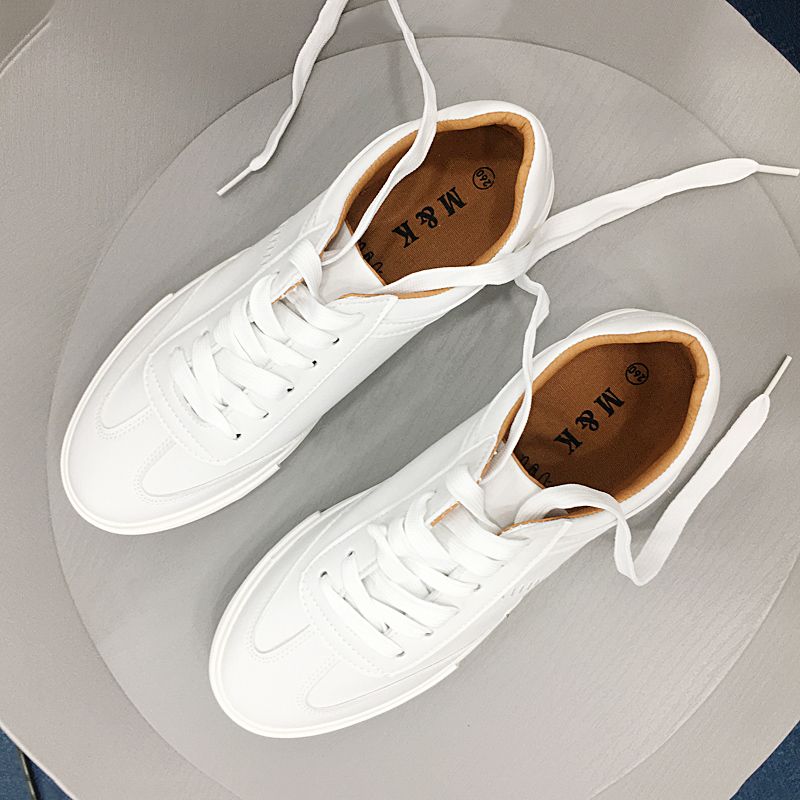 Sommer Kleine Weiße Brett Leder Oberfläche Anti Geruch Atmungsaktiv Trendy Vielseitig Anzug Casual Schuhe männer 2025 Flache Unterseite_voghion.com