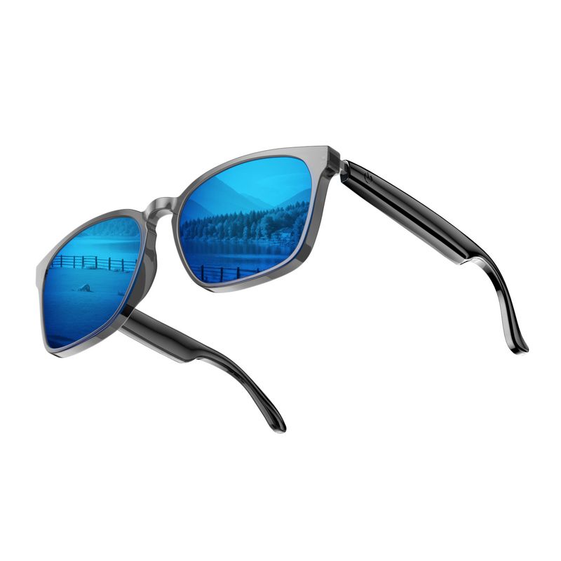 Modèle privé A10, nouvelles lunettes intelligentes Bluetooth, audio, télécommande, photo, musique, anti-lumière bleue, UV, mode_voghion.com