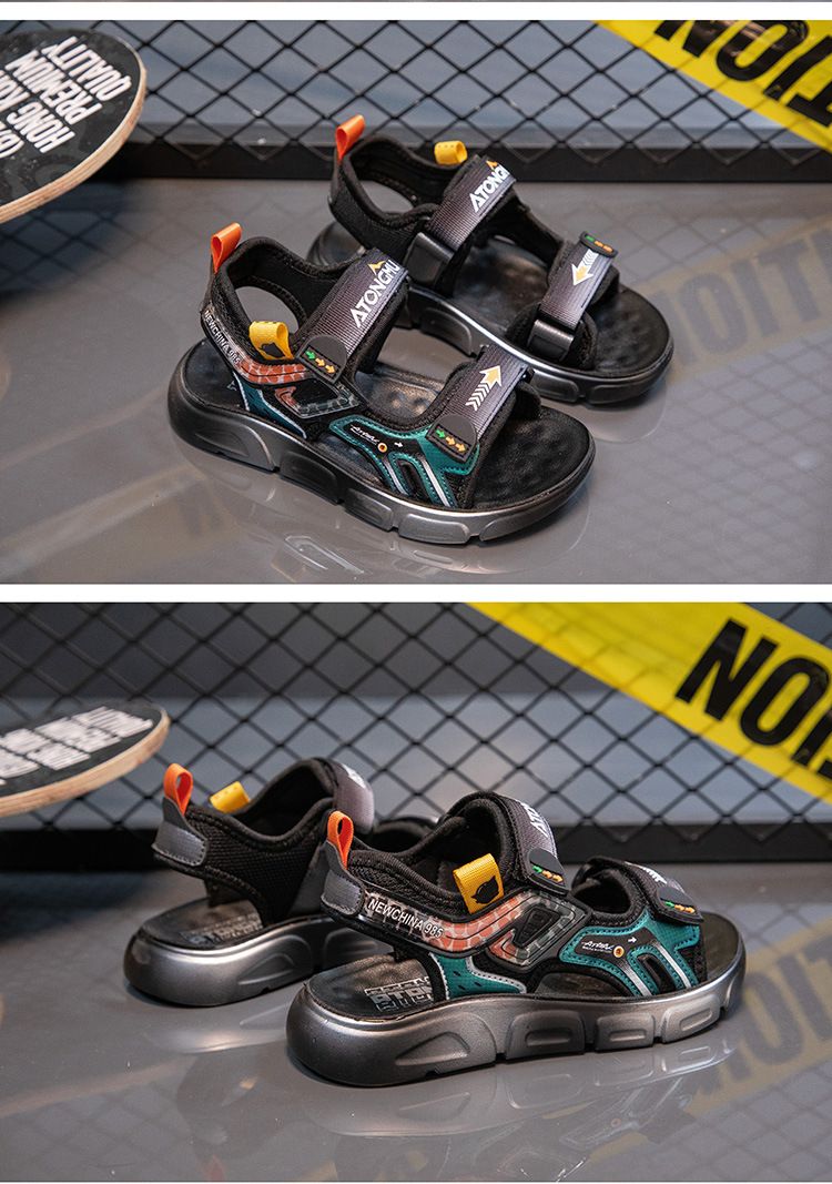 Sandali per bambini Estate per ragazzi Tempo libero Open Toe Scuola elementare Nuove scarpe sportive comode da spiaggia per ragazze con suola morbida_voghion.com