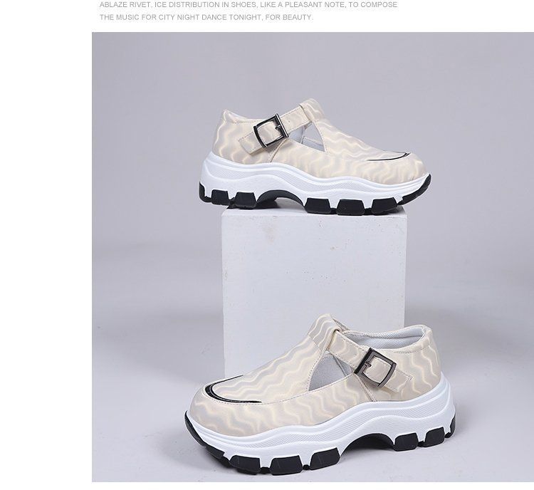 Large size casual single shoes female spring and autumn new explosive sports single shoes_voghion.com