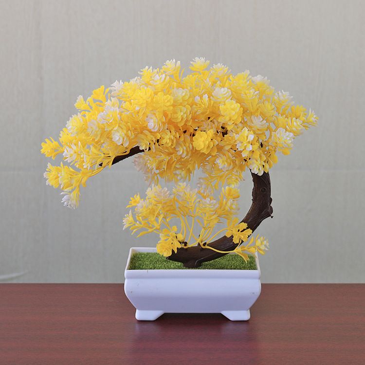 Ev Mobilya bitki saksı hilal bonsai küçük ağaç ev dekorasyonu çiçek süsleri yaratıcı mini çiçek süsleri_voghion.com