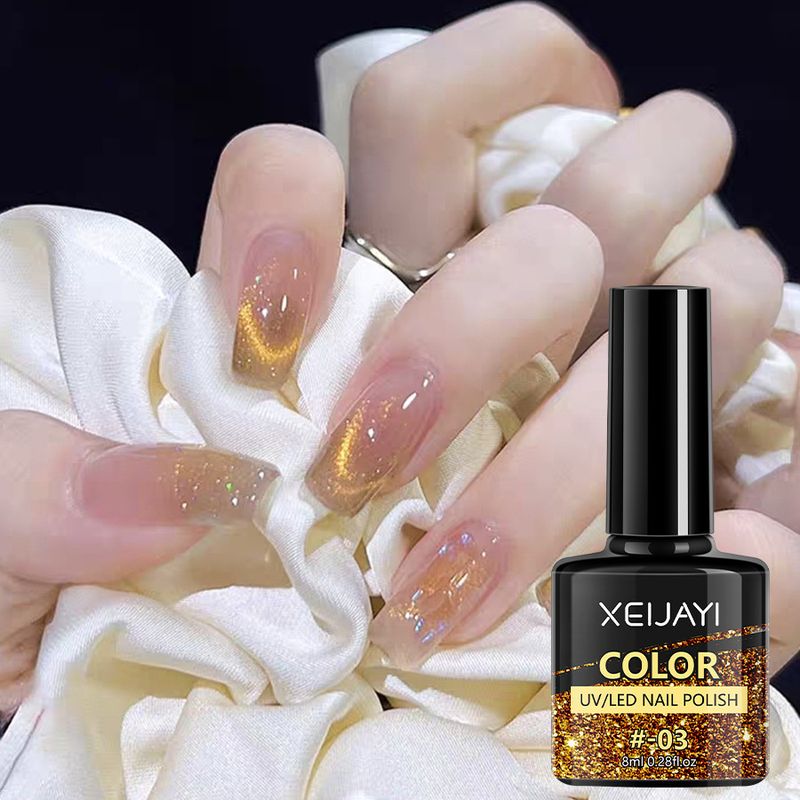 Nails Art & Tools Wasserstern-Katzenaugen-Nagellack, neuer, beliebter Wasserstern-Katzenaugen-Nagellack für den Sommer, für Nagelstudios_voghion.com