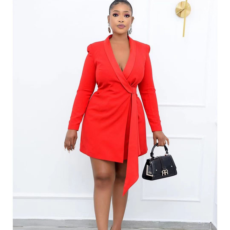 Damen-Kleid für Pendler, Büro, schmale Passform, Trägerrock, großes Kleid_voghion.com