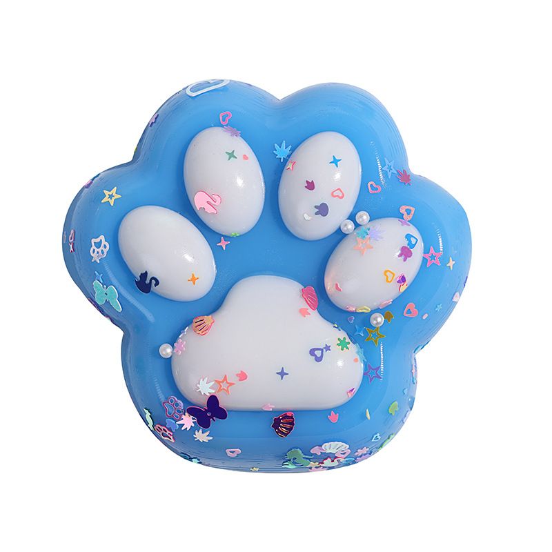Foam Squishies Soft Plush Cat Claw Blind Bag Pinch Music Decompression Toy Decompression Artifact Decompression Card Bag Pinch Music_voghion.com