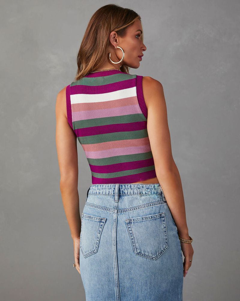 Gonna in denim con spacchi sui fianchi, a vita alta e lunghezza media, da donna, INS_voghion.com