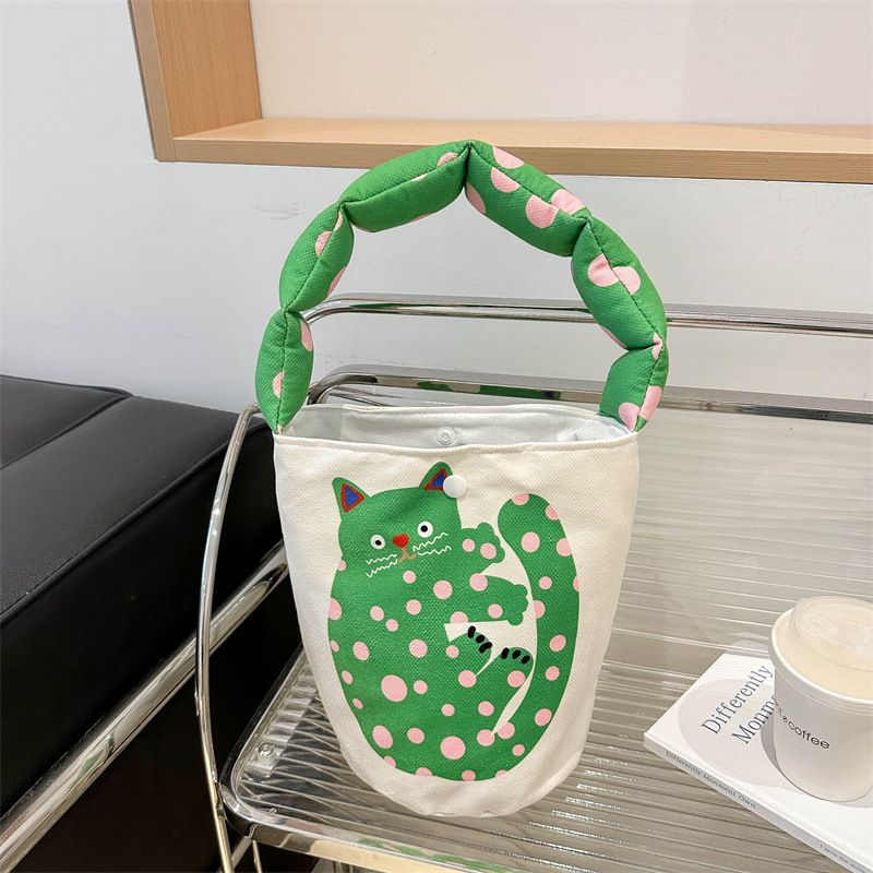 Eimer Handtasche Geburtstagsgeschenk Kleine süße Crossbody Casual Lunch Bag für Frauen Mädchen Handheld_voghion.com
