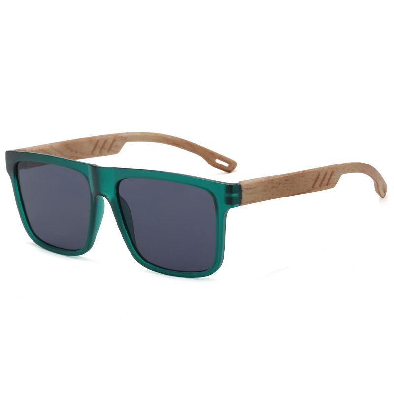 Nuovi occhiali da sole alla moda, versatili e alla moda, con protezione UV in bambù per uomo_voghion.com