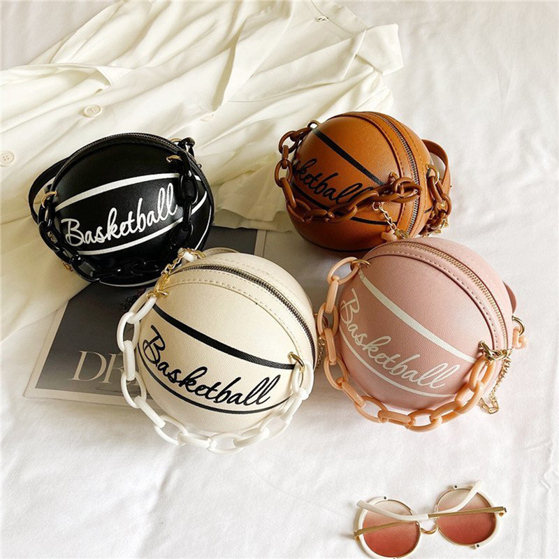 Borsa da donna Borse a tracolla da calcio da basket 2022 Nuove borse a sfera per adolescenti Borse a tracolla da donna Messenger Crossbody_voghion.com