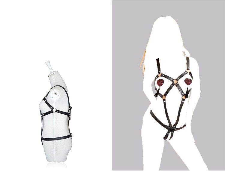 Intimo modellante SM in tartaruga, intimo costrittivo, intimo siamese sexy, aperto, da donna_voghion.com