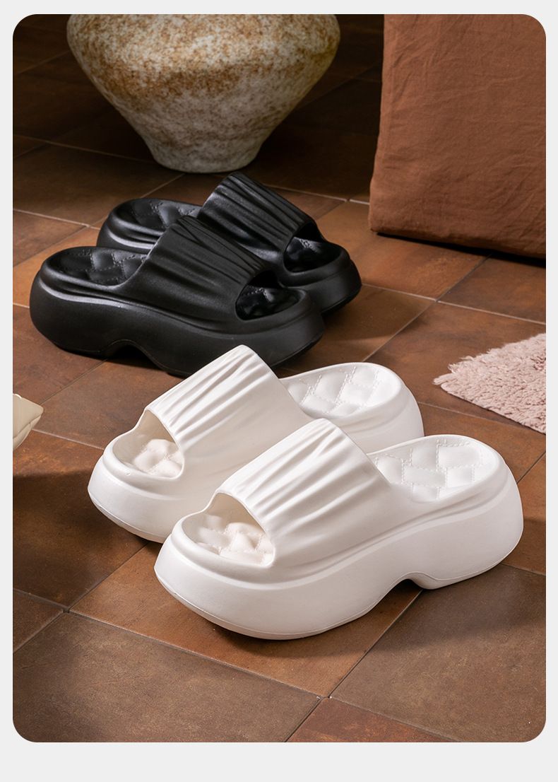 2025 Sommer Neu Dick Mit Leichtem Gefühl, Geeignet Für Den Heimgebrauch, Rutschfest, Coole Damenhausschuhe, Lässig Im Alltag_voghion.com