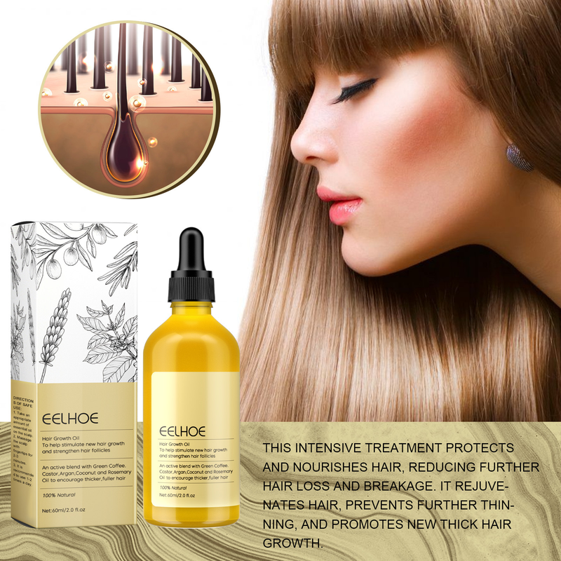 Rosemary Hair Essential Oil, Hair Softening Hair Nourishing Hair Conditioner Oil_voghion.com