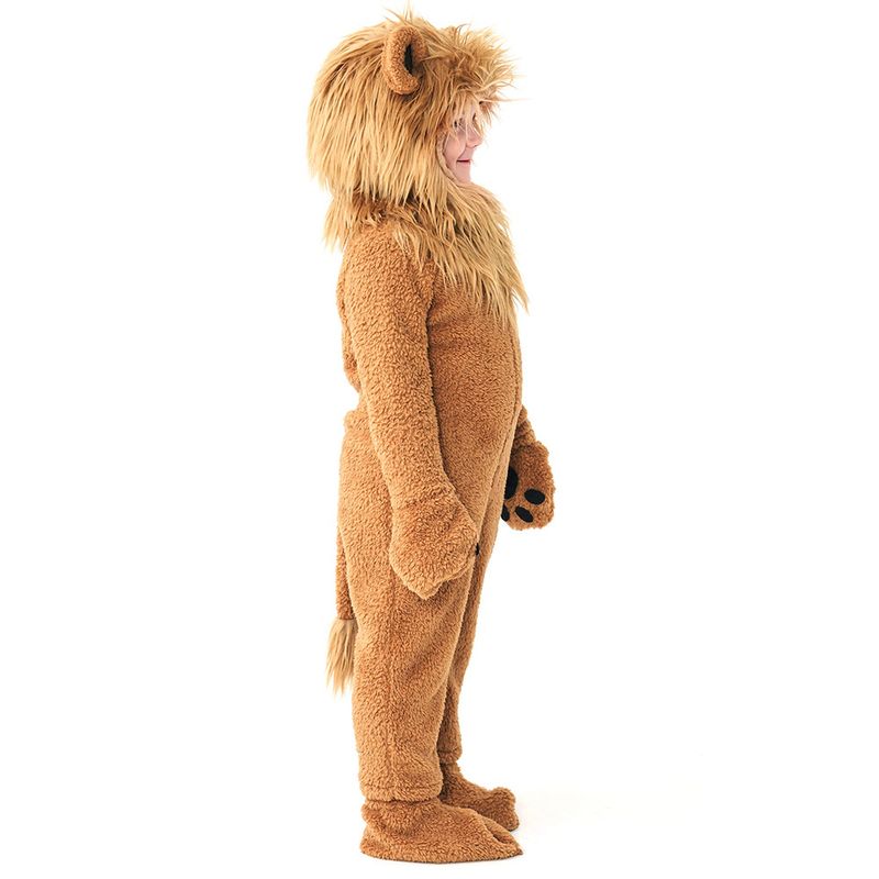Halloween cosplay söt liten lejon djurpäls kostym barnens dag scenföreställning kostymer_voghion.com