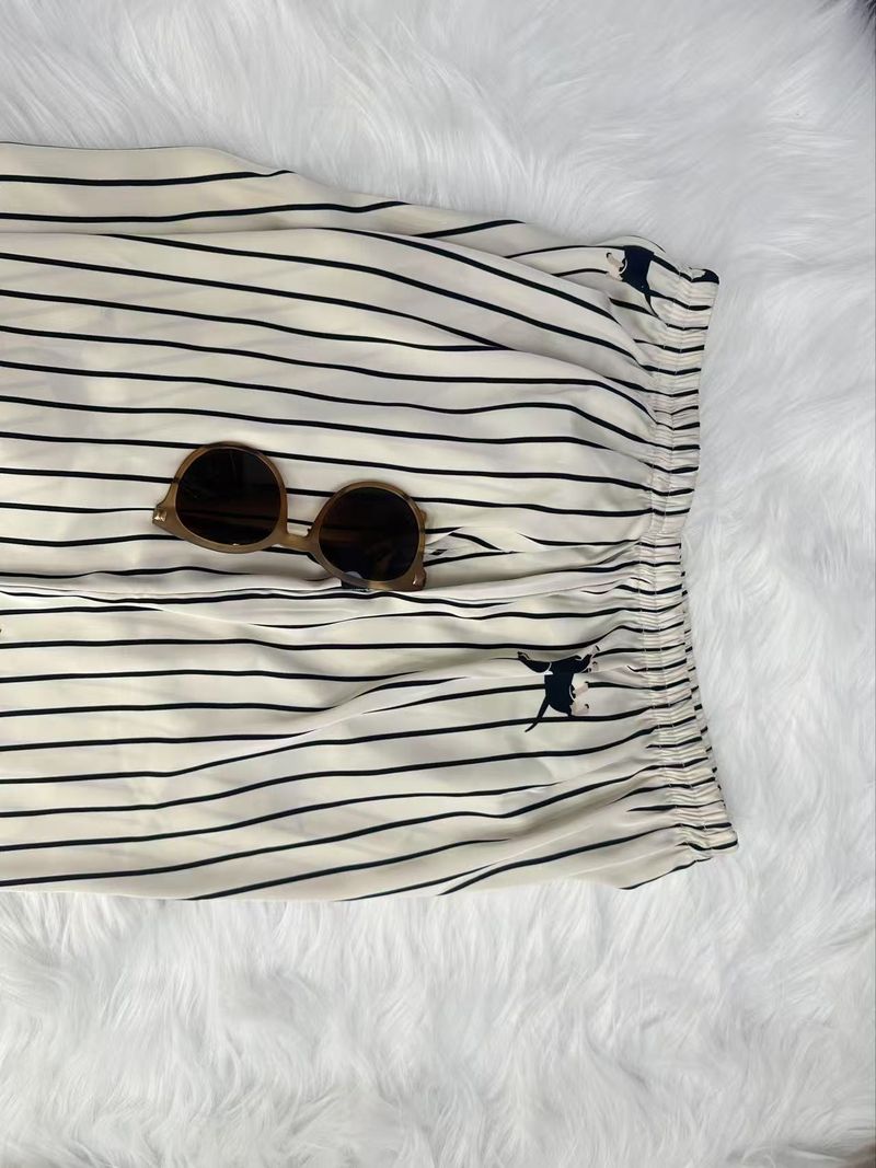 Damen-Nachtwäsche, Eisseiden-Pyjama mit hochwertigem Gefühl, Sommer-Paar-Pyjama_voghion.com