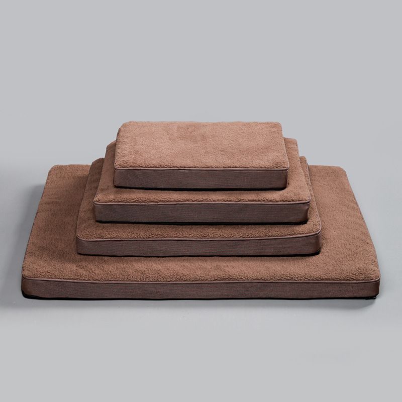 Nouveau tapis lavable en laine d'alpaga de taille moyenne et grande, lit chaud d'hiver pour chien et animal de compagnie_voghion.com