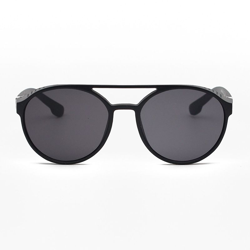 Tendencia de moda nuevas gafas de sol retro redondas steampunk_voghion.com