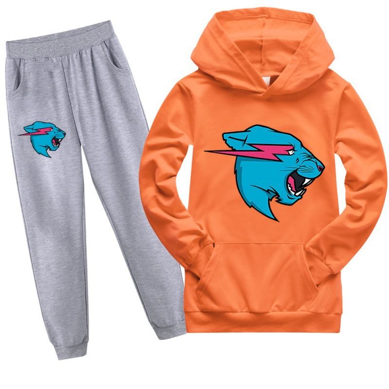 Children's Clothing Trendy Fashion Big Kids Boys And Girls Hooded Sweatshirt 248XX_voghion.com