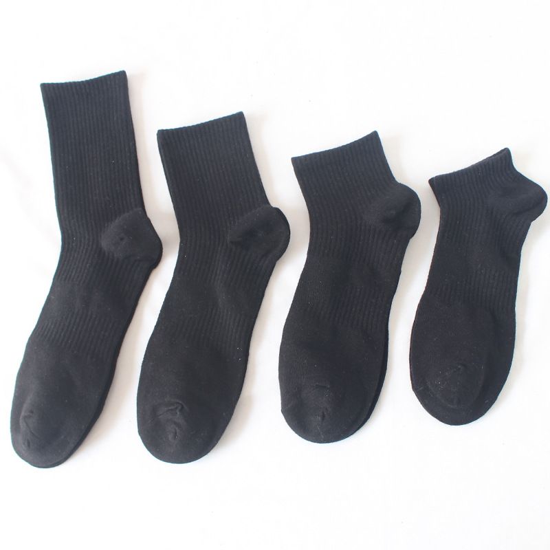 Calzini sportivi da uomo e da donna, calzini in cotone alti e medi, calzini corti traspiranti in rete, calzini da barca, calzini da uomo di grandi dimensioni_voghion.com