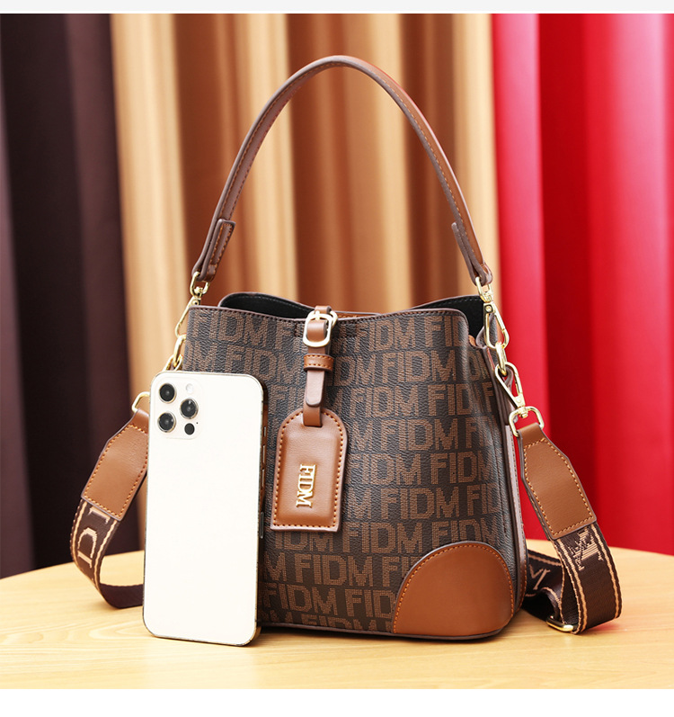 Borsa piccola Borsa da donna 2023 Borsa a tracolla monospalla da donna con borsa a secchiello in pelle morbida coreana di nuova moda_voghion.com