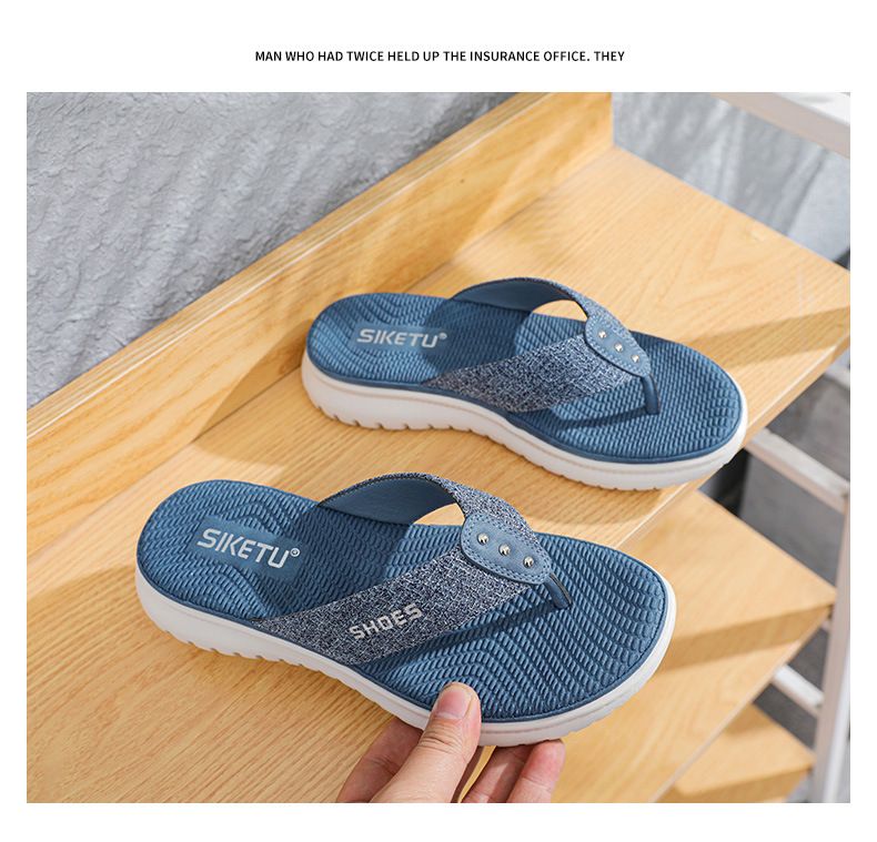 2025 Summer New Women's Simple Flip-Flops Sports Wedge Casual Large Size Slippers_voghion.com