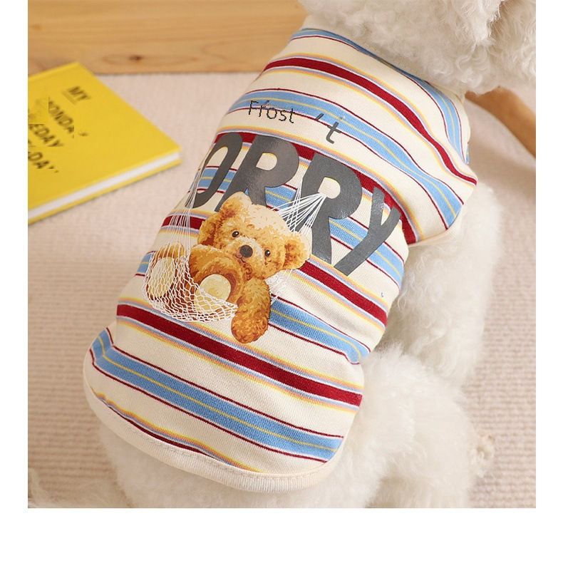 Haustier Schaukel Bär Weste Hundekleidung Katzenkleidung Frühjahr und Sommer neue Haustierkleidung Großhandel_voghion.com