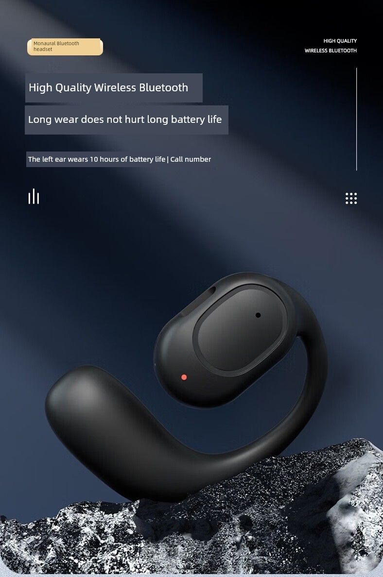 Open Bluetooth Headset 2024 New Arrival Wireless Running Noise Reduction Ear-Mounted Long Standby For Huawei_voghion.com