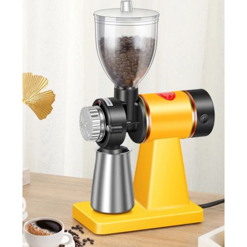 Machine à café électrique italienne à infusion manuelle, style Little Flying Eagle, à usage domestique, avec moulin à grains_voghion.com