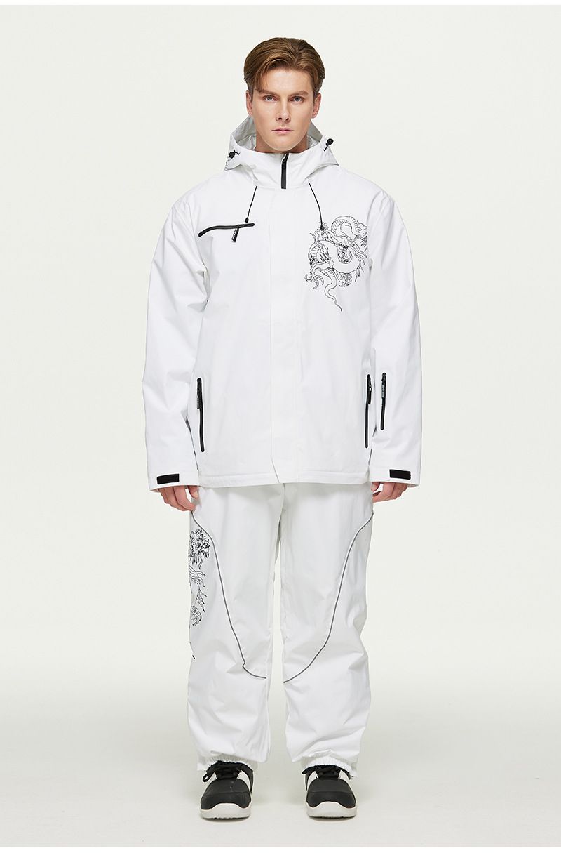 Giacca da sci invernale da uomo e da donna, antivento e impermeabile, per snowboard e neve, pantaloni, tuta da sci, nuovo modello_voghion.com