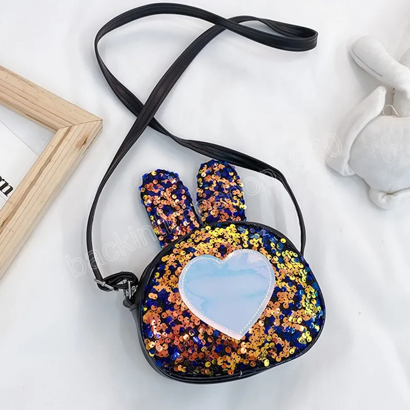 Borse e borsette per bambini, graziose borse a tracolla per bambine con orecchie da coniglio, piccole borse a tracolla per bambini, piccole borse a tracolla per bambini_voghion.com