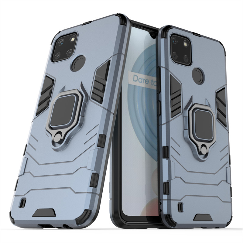 Capa à prova de choque para Realme C21Y Case Realme C11 C15 C17 C20 C21 C21Y C25Y Capa de silicone macio_voghion.com