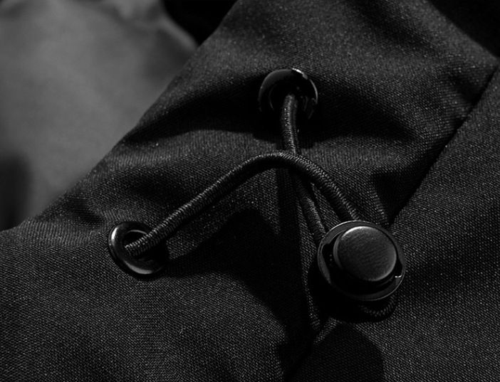 Giacca da uomo e da donna con logo rotondo trapuntato e spesso, antivento e antifreddo, per esterni, calda giacca imbottita in cotone_voghion.com