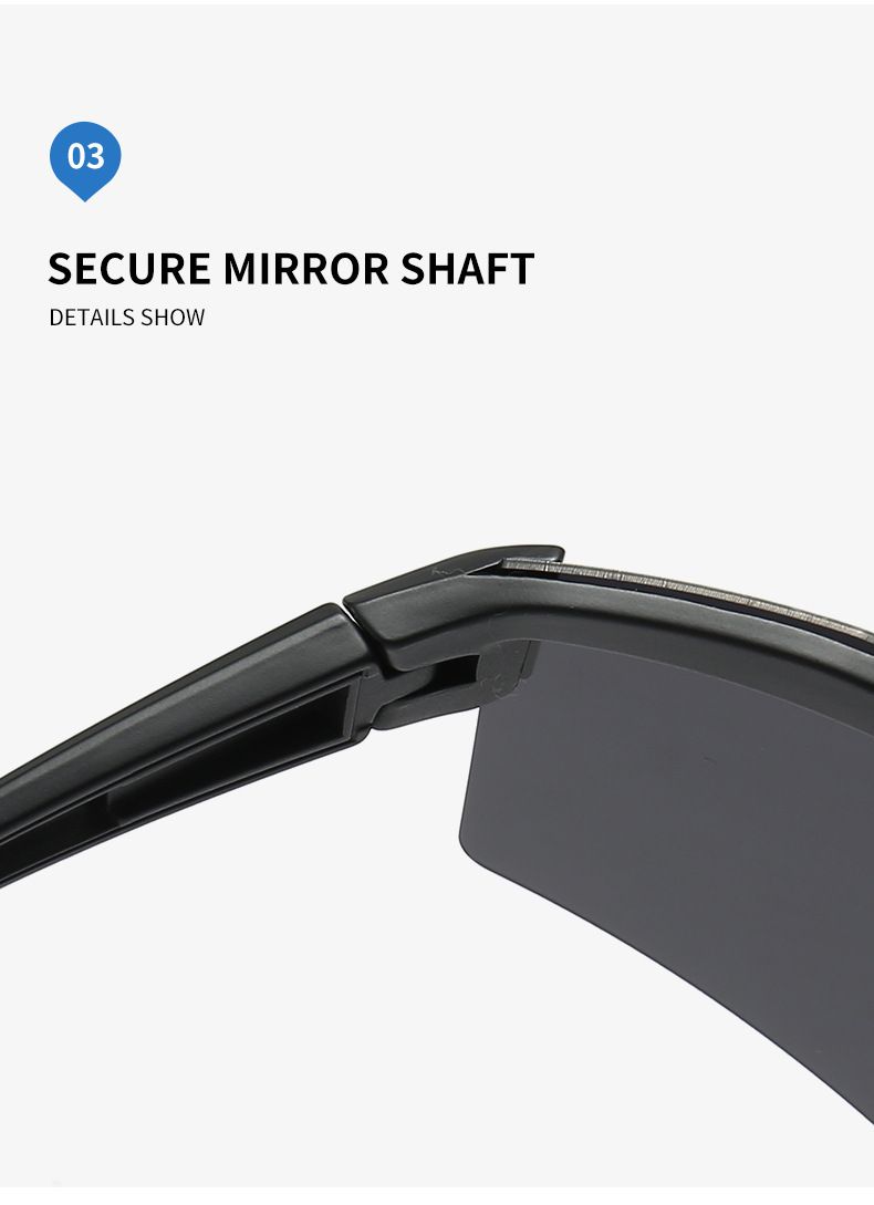Nouvelles lunettes de soleil polarisées de cyclisme unisexes, lunettes de sport de moto à la mode et tendance, lunettes de soleil colorées d'escalade en plein air_voghion.com