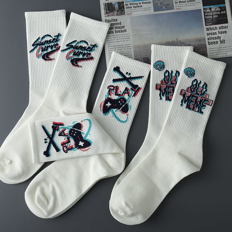 2025d Zhuji New Men's Long Game Style Short TK Hot-Selling Mid-Calf Socks_voghion.com