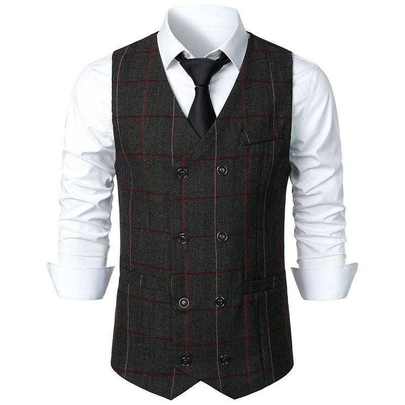 Herren Mittelalter Retro Weste M100_voghion.com