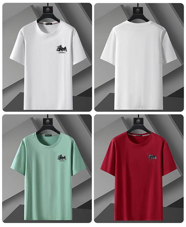 Herrenbekleidung Plus Size Sommertrend Ins Loses T-Shirt Neue große Größe T Halbärmelige Herrenoberbekleidung_voghion.com