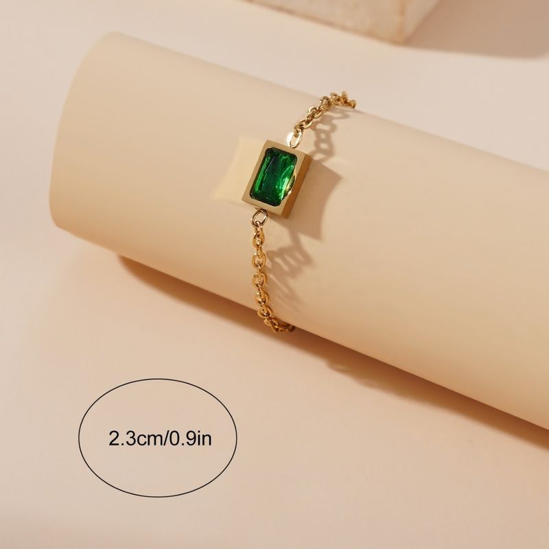 Green Zircon Adjustable Ring - Retro High-End Fashion Ring For Women (Light Luxury, Pull-Out Design)_voghion.com