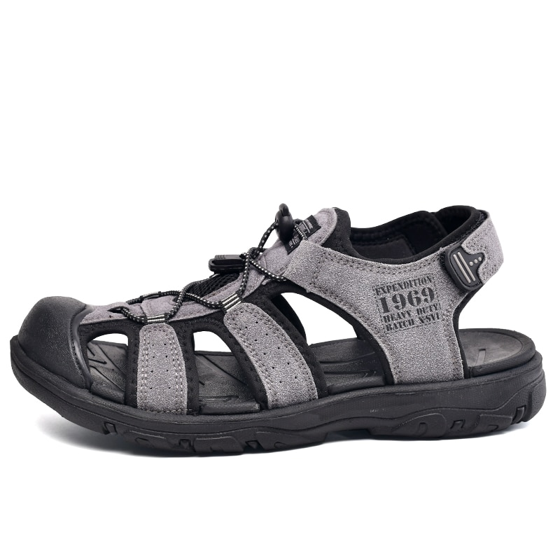 Sandali estivi da esterno antiscivolo Camminate Escursionismo Trekking Pantofole da uomo Scarpe da spiaggia Scarpe da ginnastica casual Taglia 40-46_voghion.com