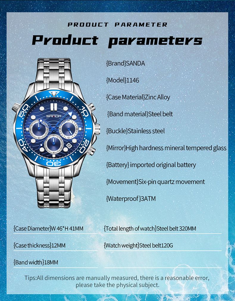 Men's Stainless Steel Quartz Watch With Date Display, Luminous Hands, And 30M Water Resistance - Fashionable Round Dial Wristwatch Waterproof_voghion.com