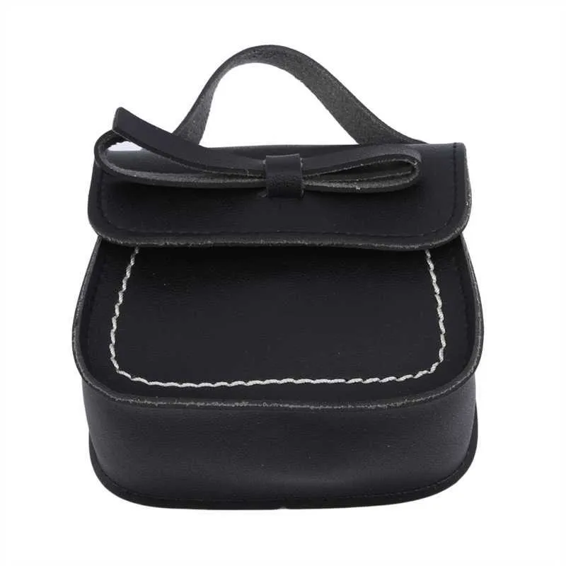 Rucksäcke Kinder Kleine Quadratische Tasche Bogen Messenger Mode Niedlich Tragbare Kleine Mädchen PU Schulter Handtaschen 220924_voghion.com