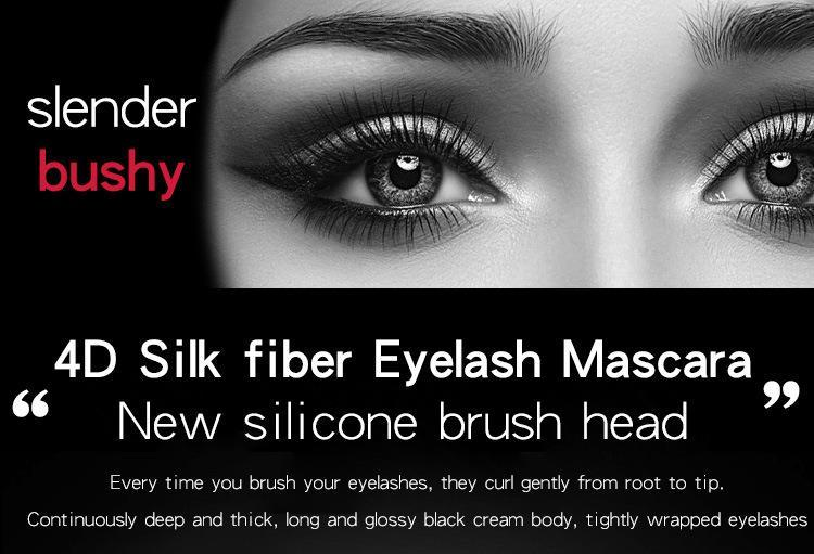 2024 20234D Mascara in fibra di seta impermeabile arricciante spesso occhio nero_voghion.com